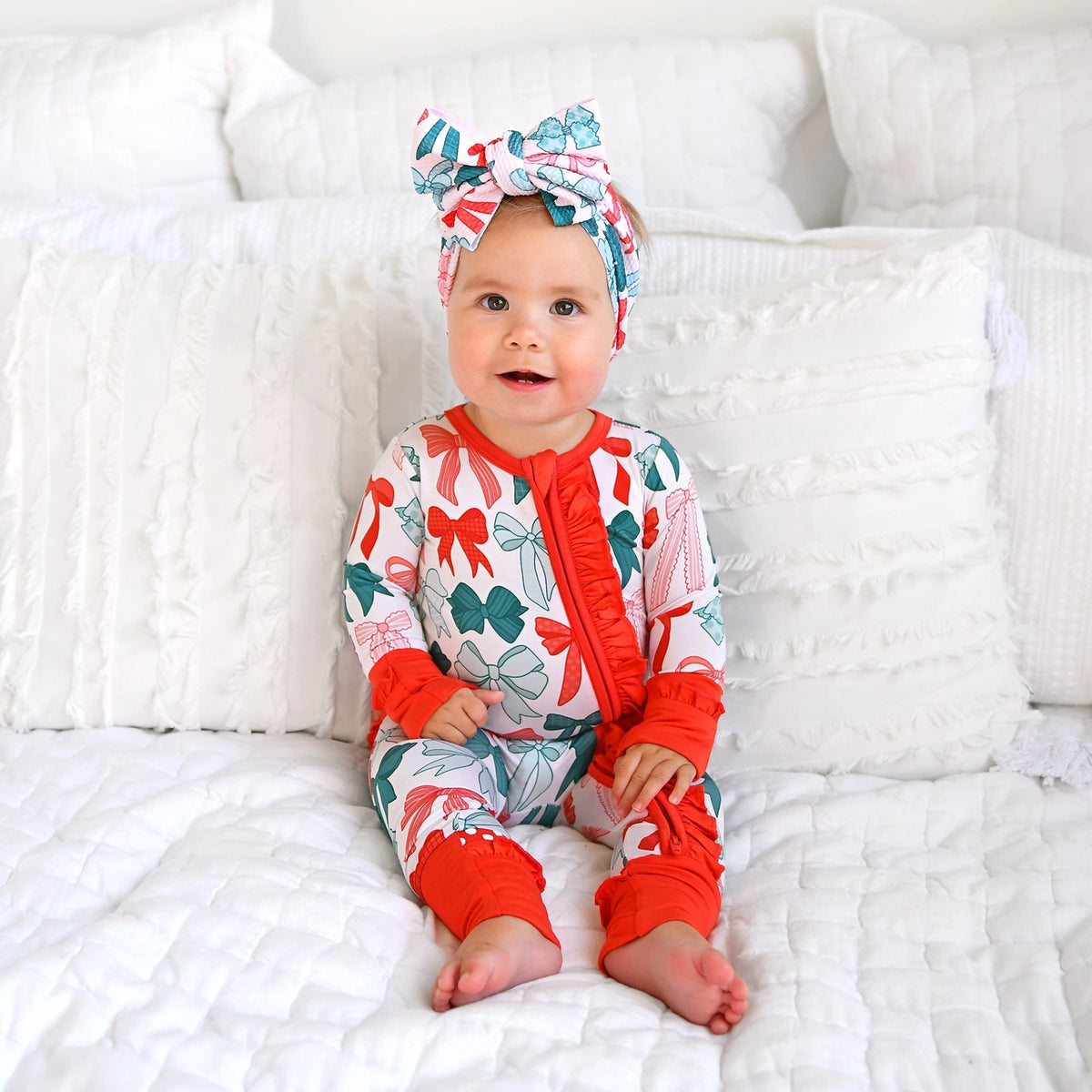 Belle Bamboo - Ruffle Zippie