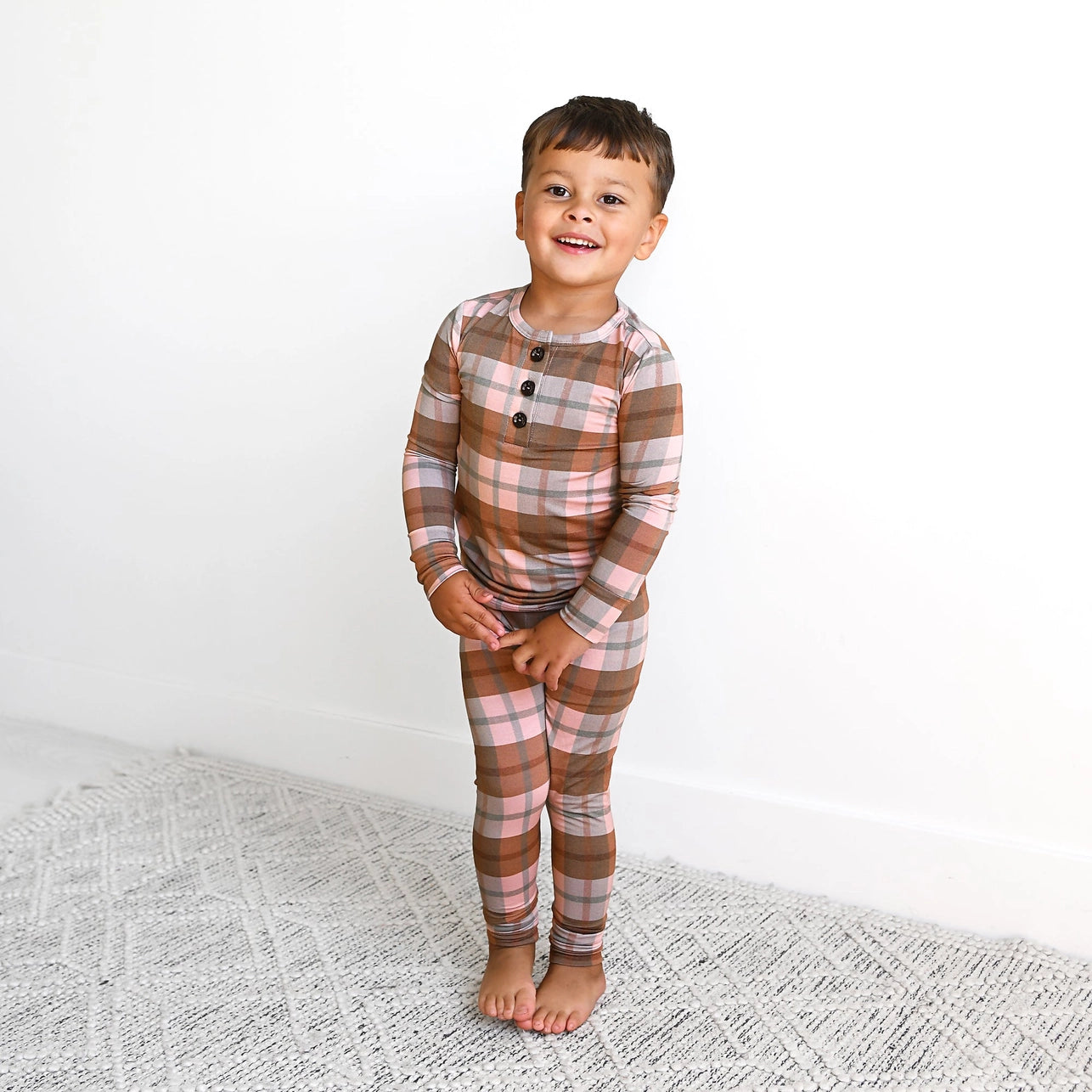 Asher Bamboo - 2-Piece Button Set
