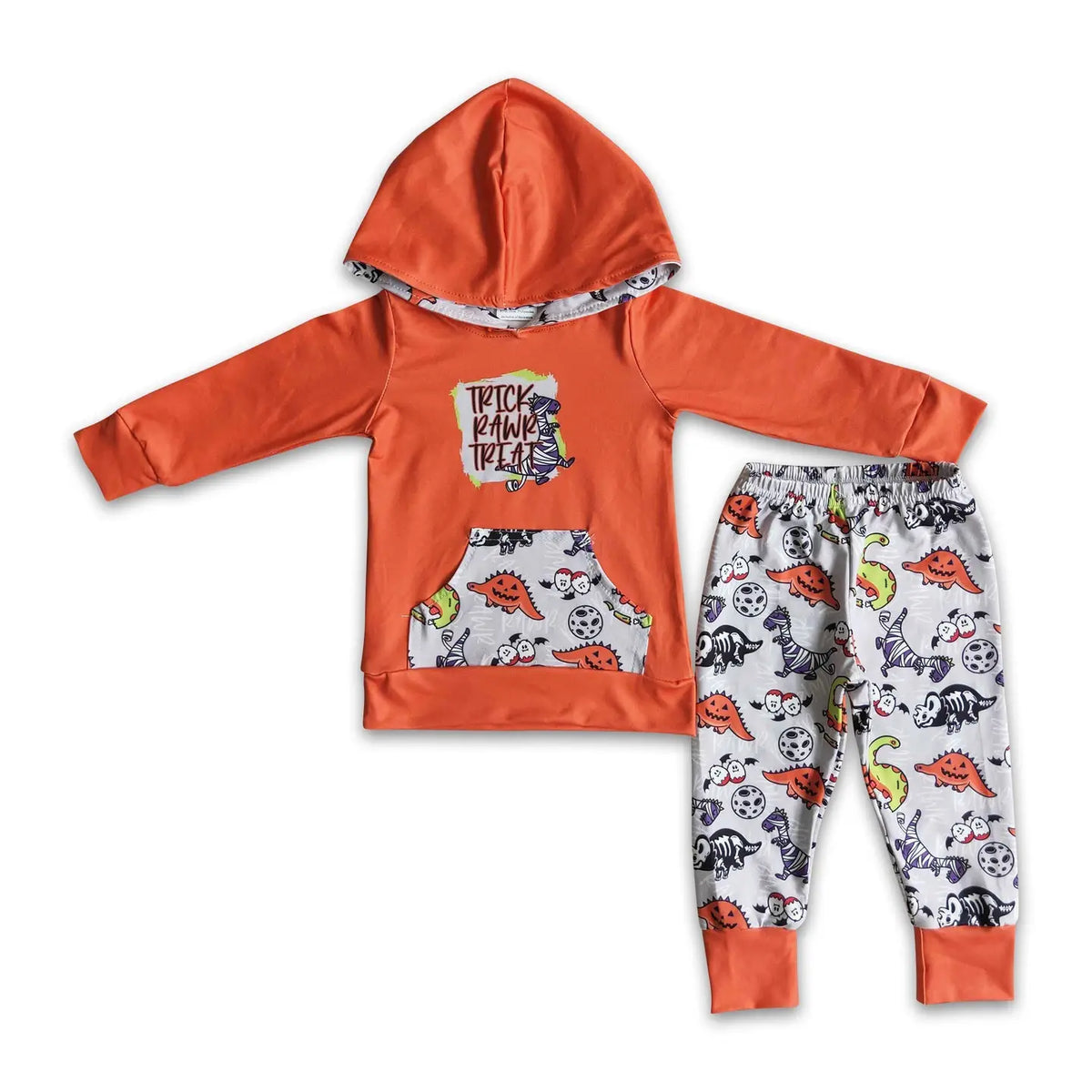 Trick RAWR Treat Hoodie & Jogger Set