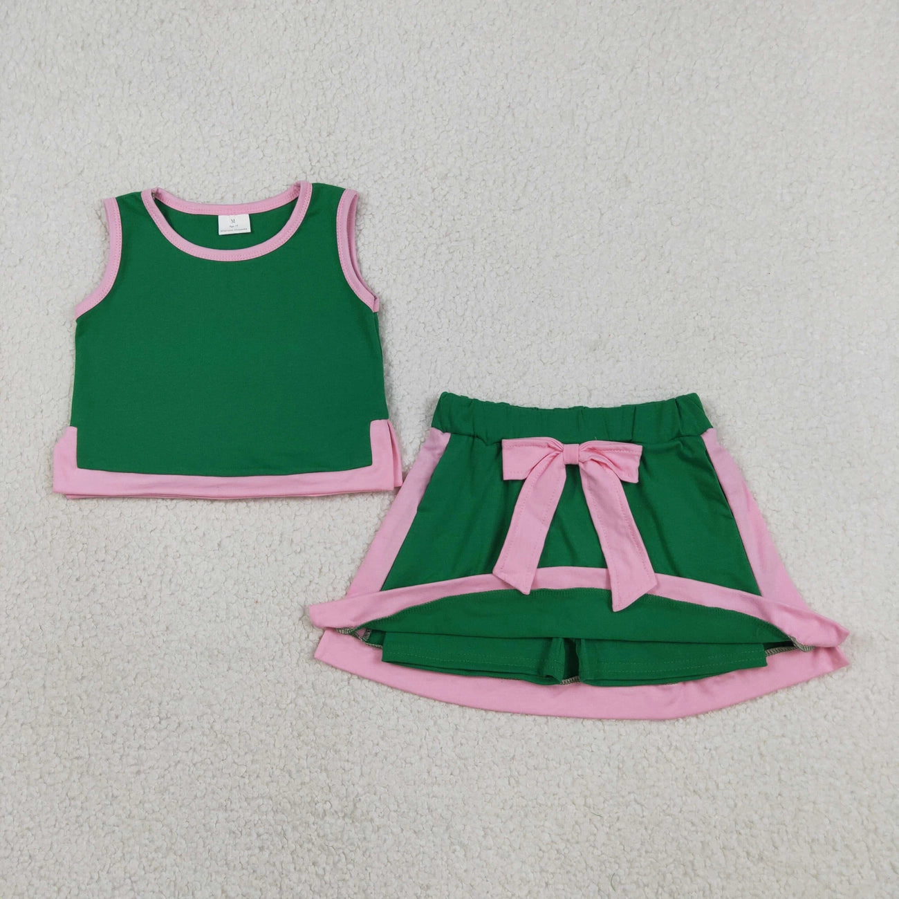 Colorblock Bow Skort Sets - CLOSES 7/6