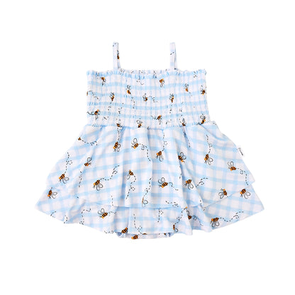 Buzz Bamboo - Smocked Tiered Bodysuit