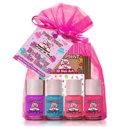 Birthday Cake Piggy Paint Bundle