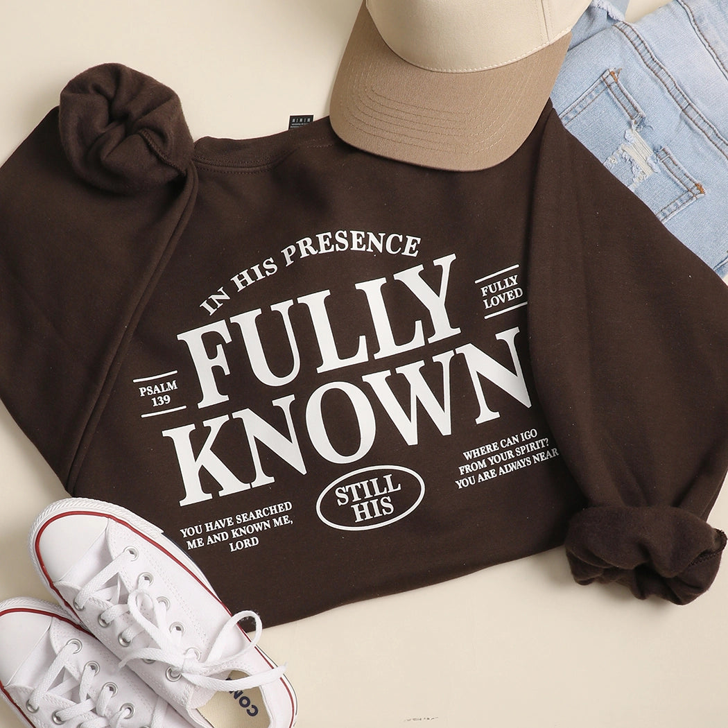 Fully Known Psalm 139 Crewneck