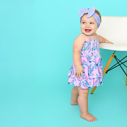 Waverly Bamboo - Smocked Tiered Bodysuit
