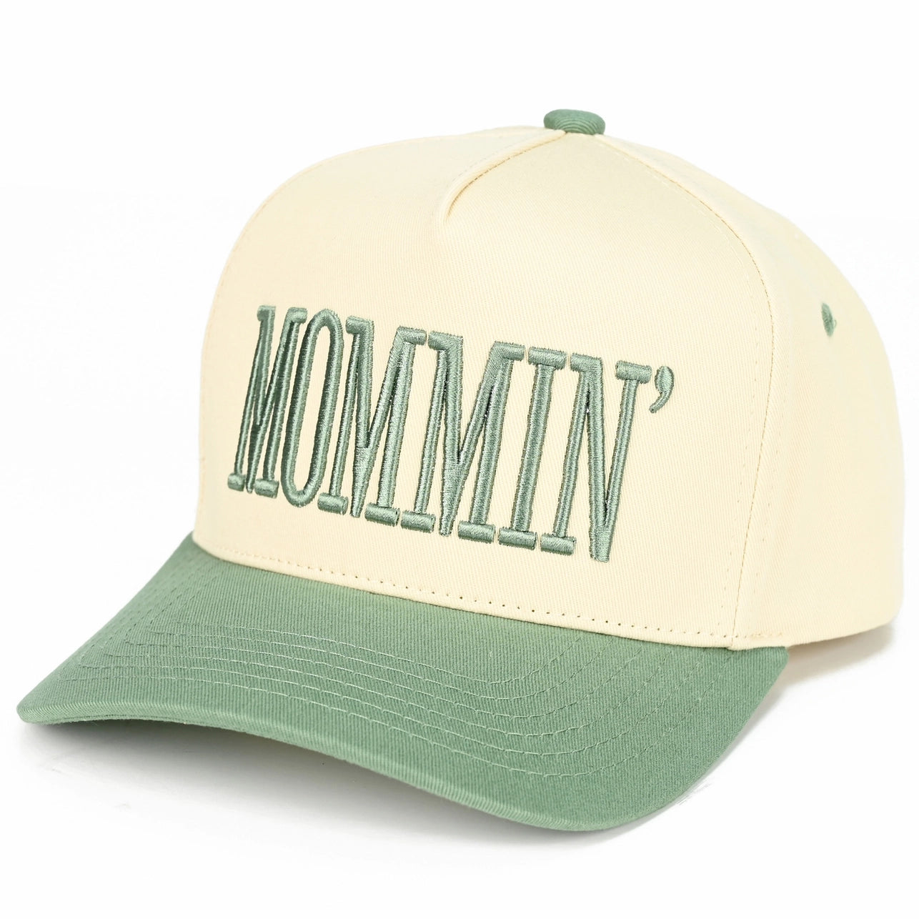 Mommin' Embroidered Snapback Trucker Hat