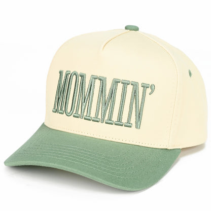 Mommin' Embroidered Snapback Trucker Hat