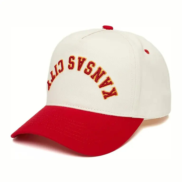 KANSAS CITY Upside Down Embroidered Trucker Hat