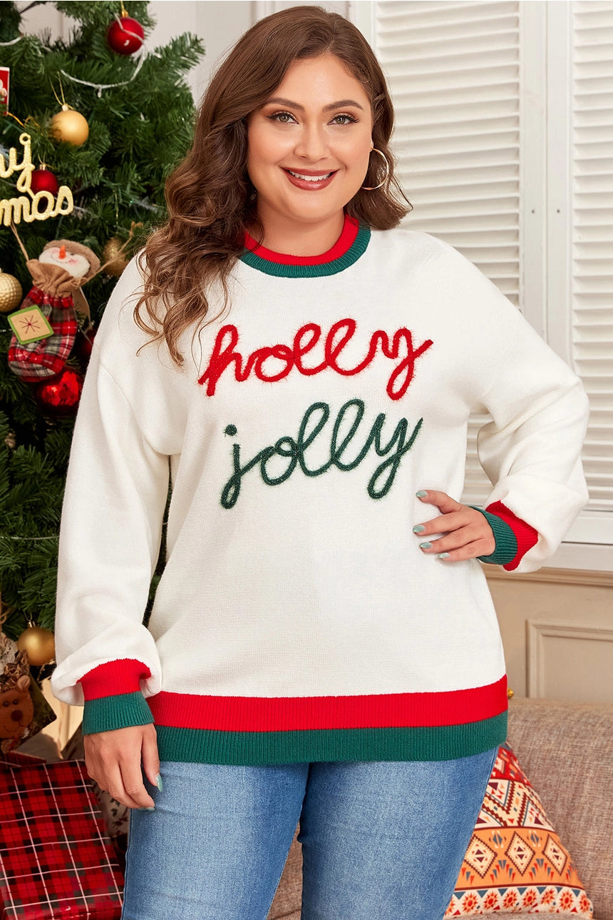 Holly Jolly Sweater - Curvy
