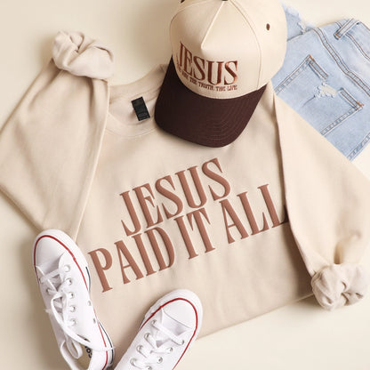 Jesus Paid It All Crewneck