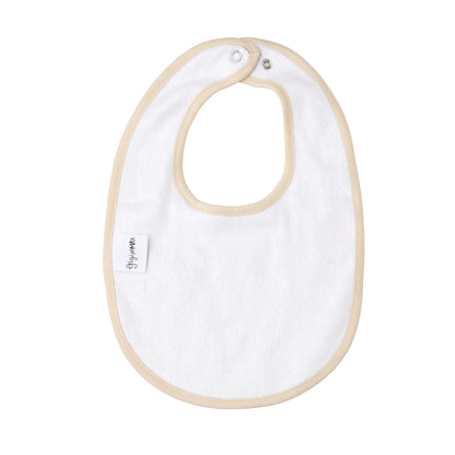 Oatmeal Snap Bamboo Bib