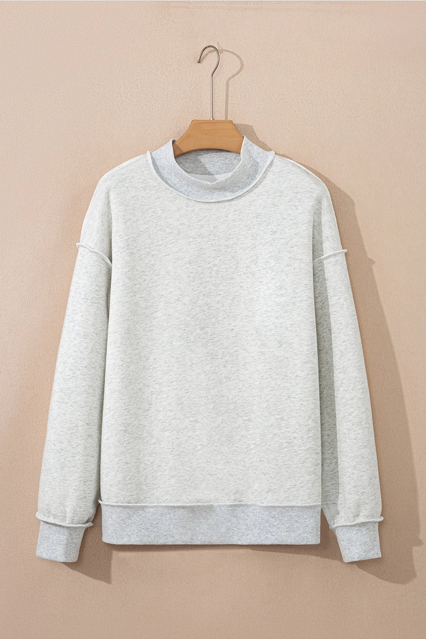 Reversible Mock Neck