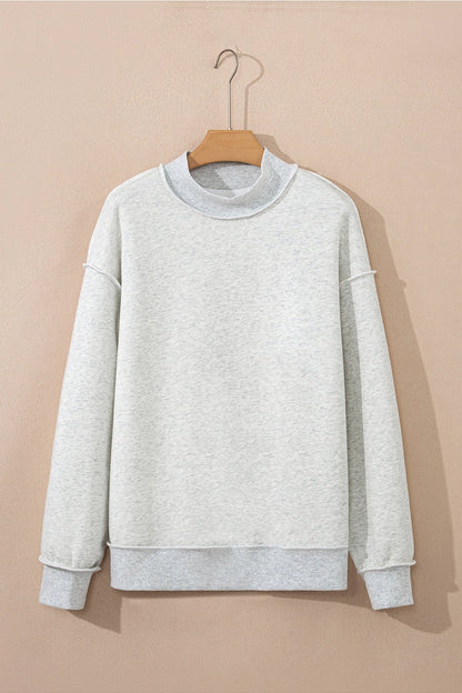 Reversible Mock Neck