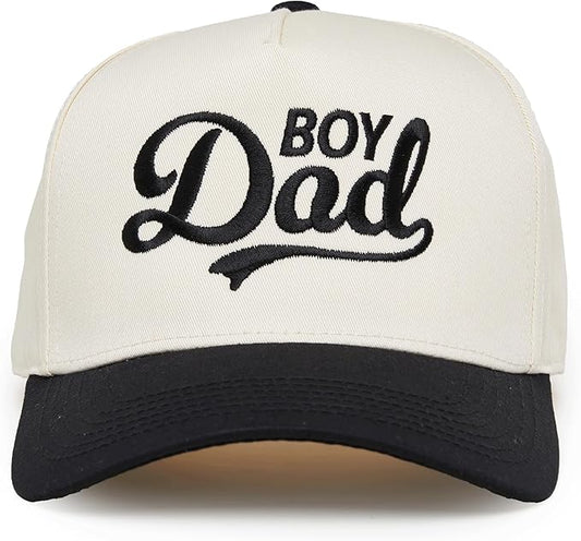 Boy Dad Embroidered Hat