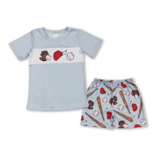 Baseball Cap Shorts Set