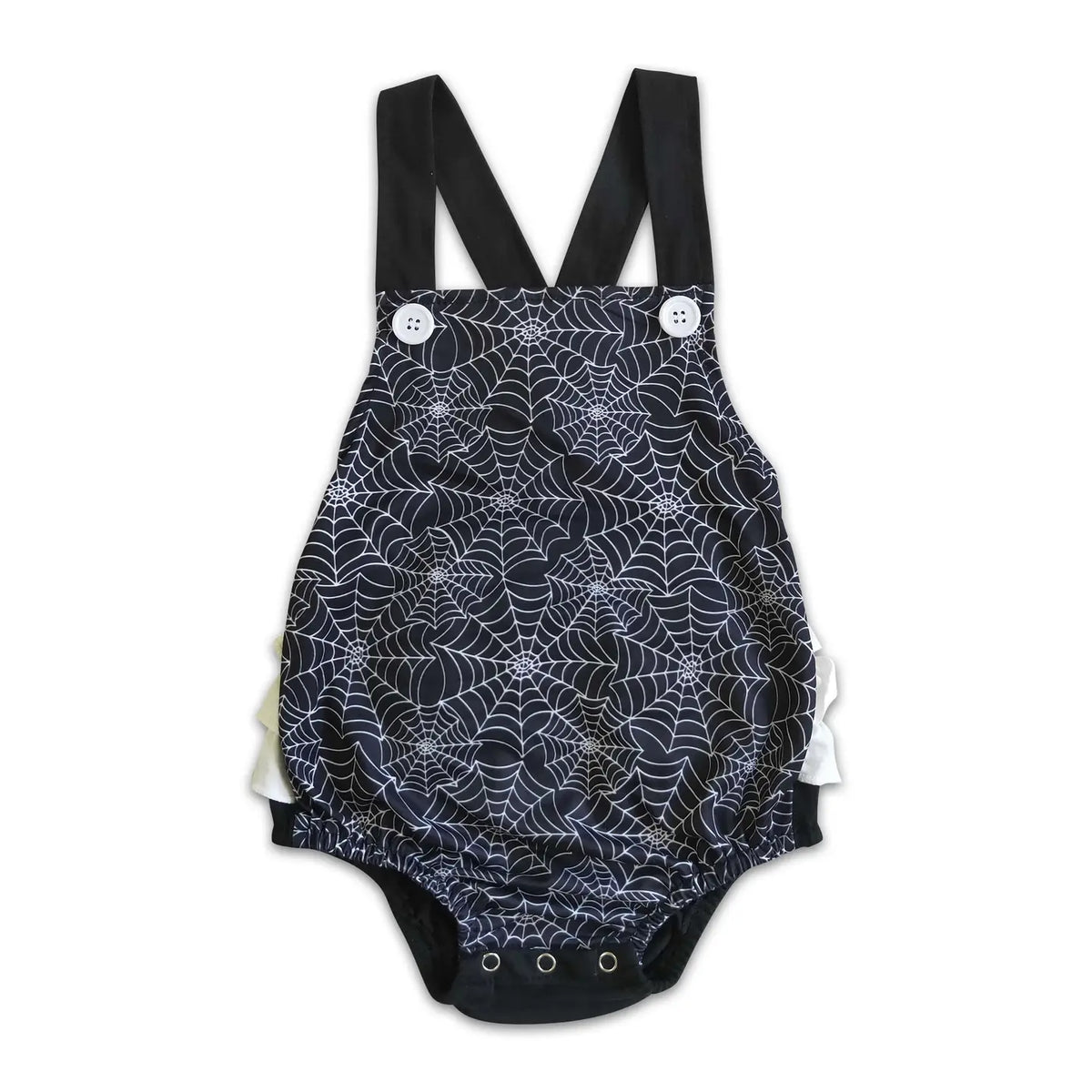 Spiderweb Ruffle Romper