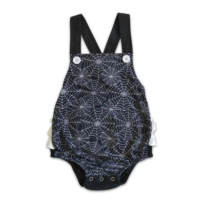 Spiderweb Ruffle Romper