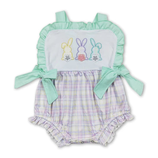 Plaid Bunny Romper