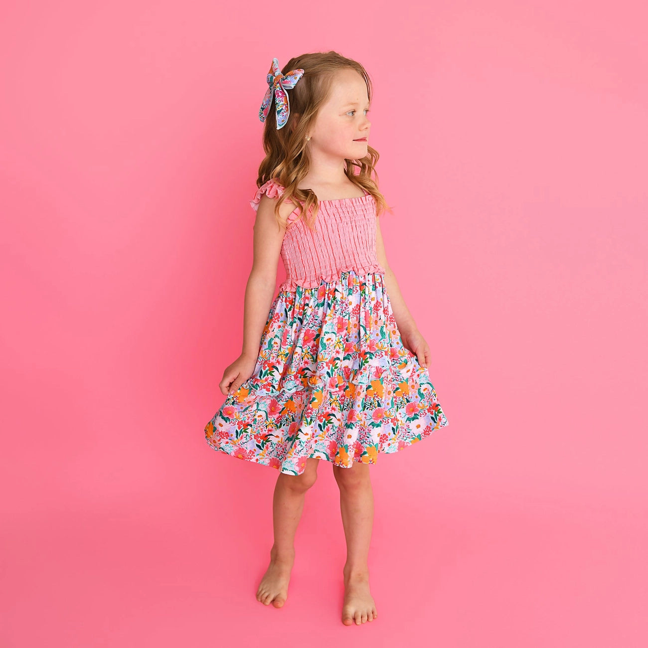 Cecelia Bamboo - Smocked Dress