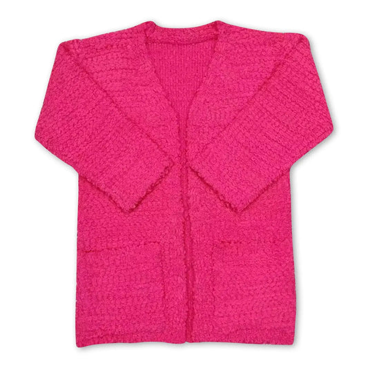 Hot Pink Cardigan