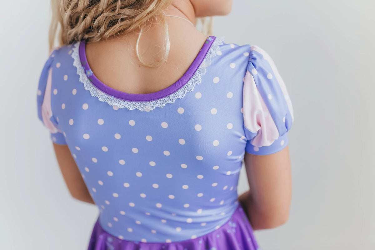 Lavender Princess Skirted Leotard