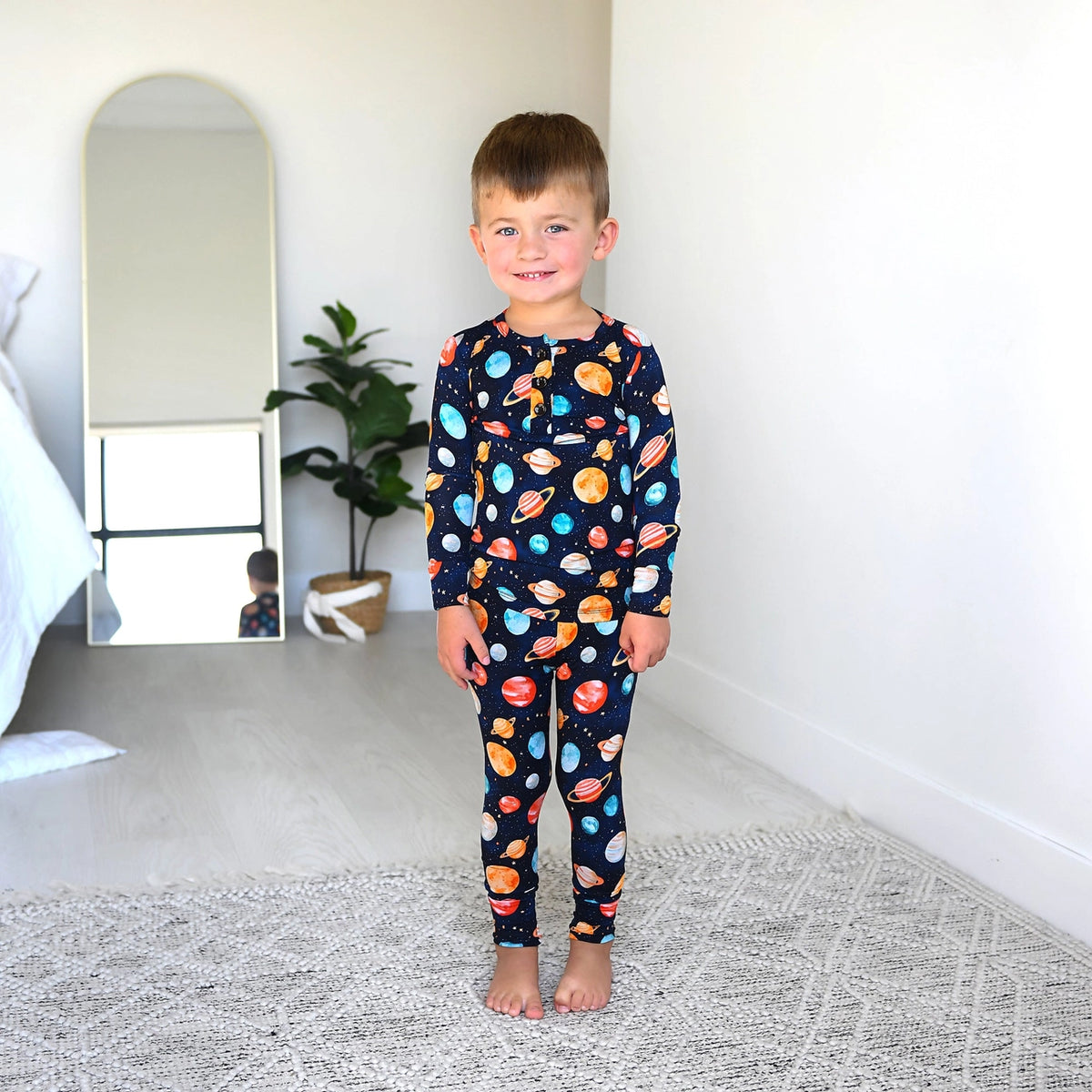 Harrison Bamboo - 2-Piece Button Set