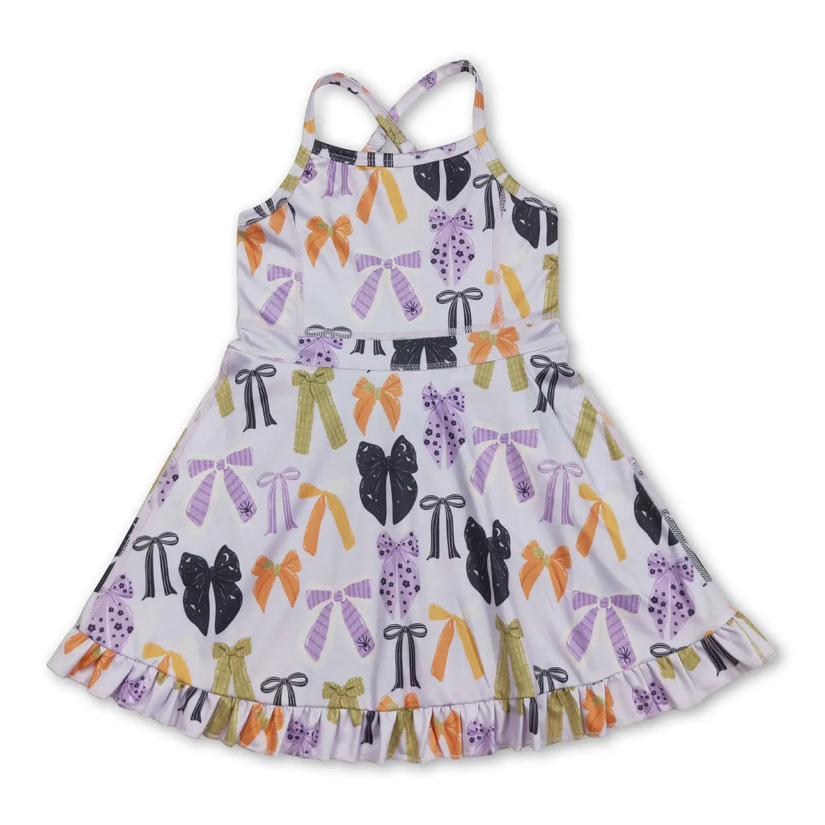 Halloween Bows Athletic Dress