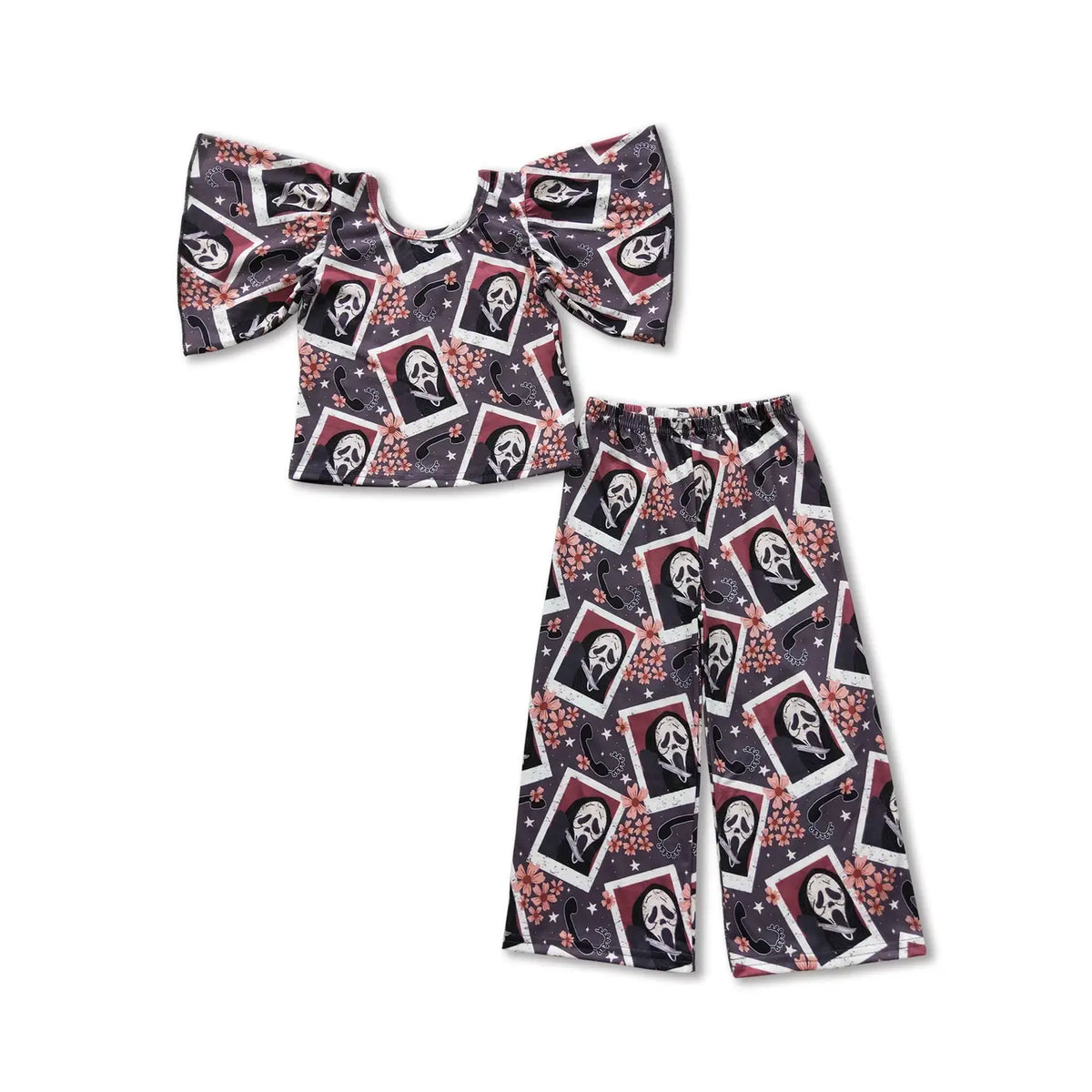 Scream Wide Leg Pant Set