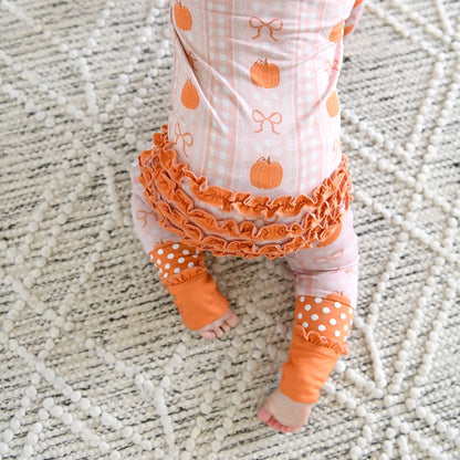 Reagan Bamboo - Ruffle Zippie