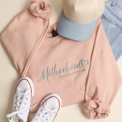 Motherhood is Kingdom Work Crewneck
